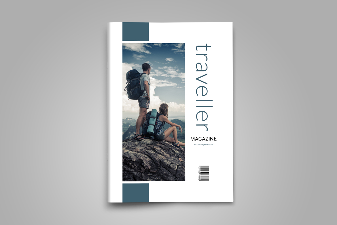 Traveller Magazine Template