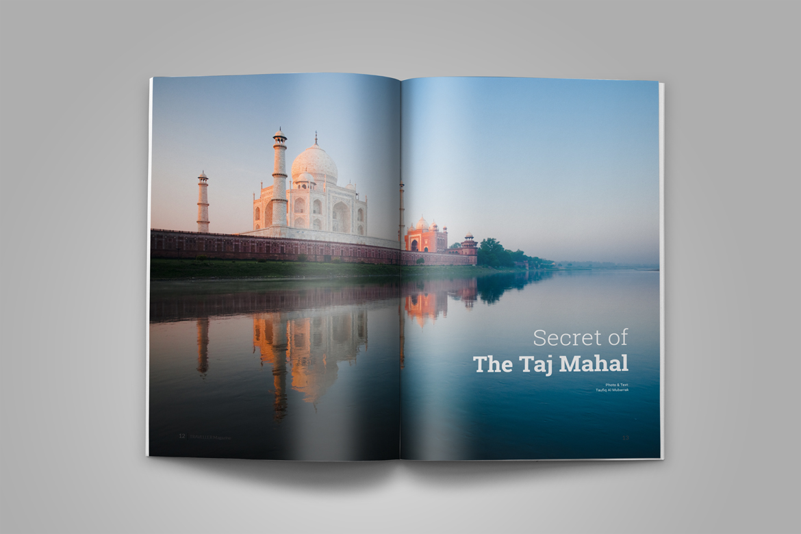 Traveller Magazine Template