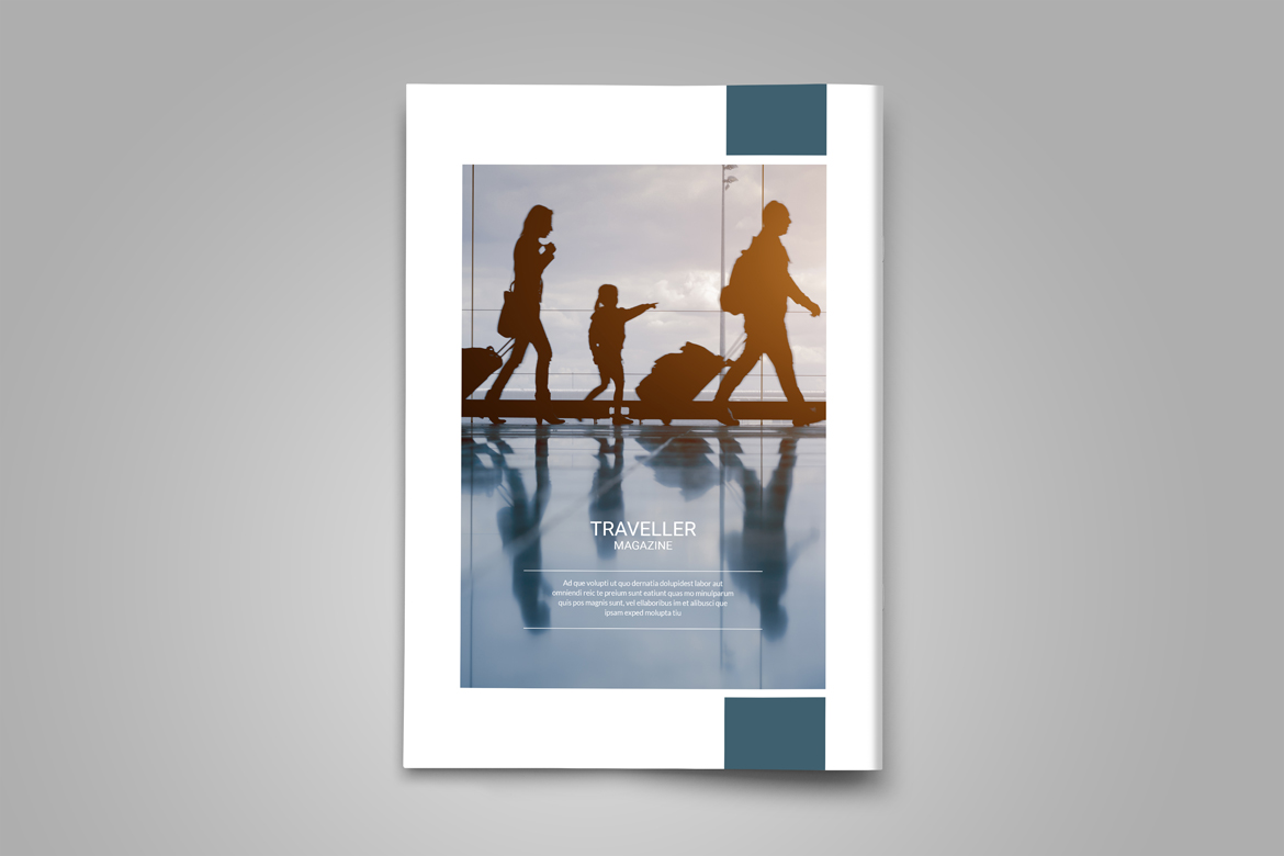 Traveller Magazine Template