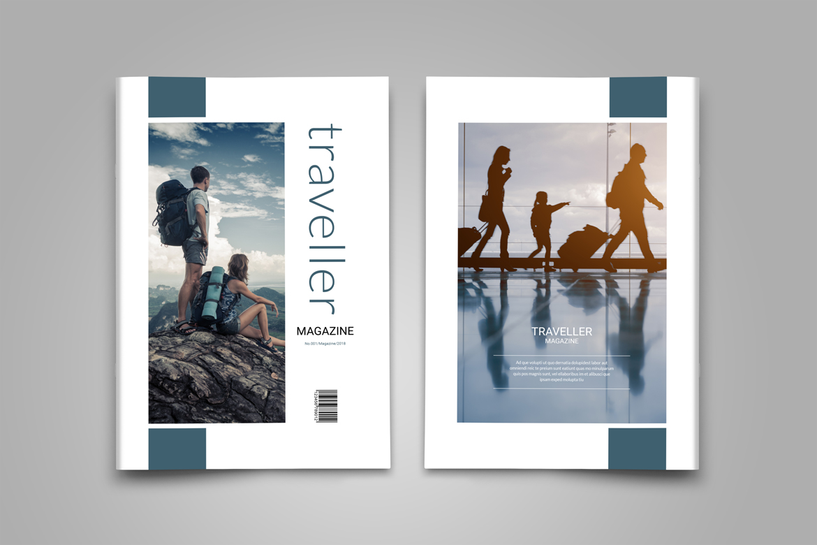 Traveller Magazine Template