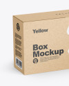 Kraft Box Mockup