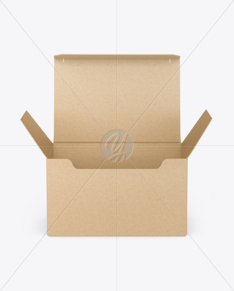 Kraft Paper Box Mockup