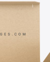 Kraft Paper Box Mockup