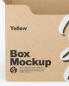 Kraft Paper Box Mockup