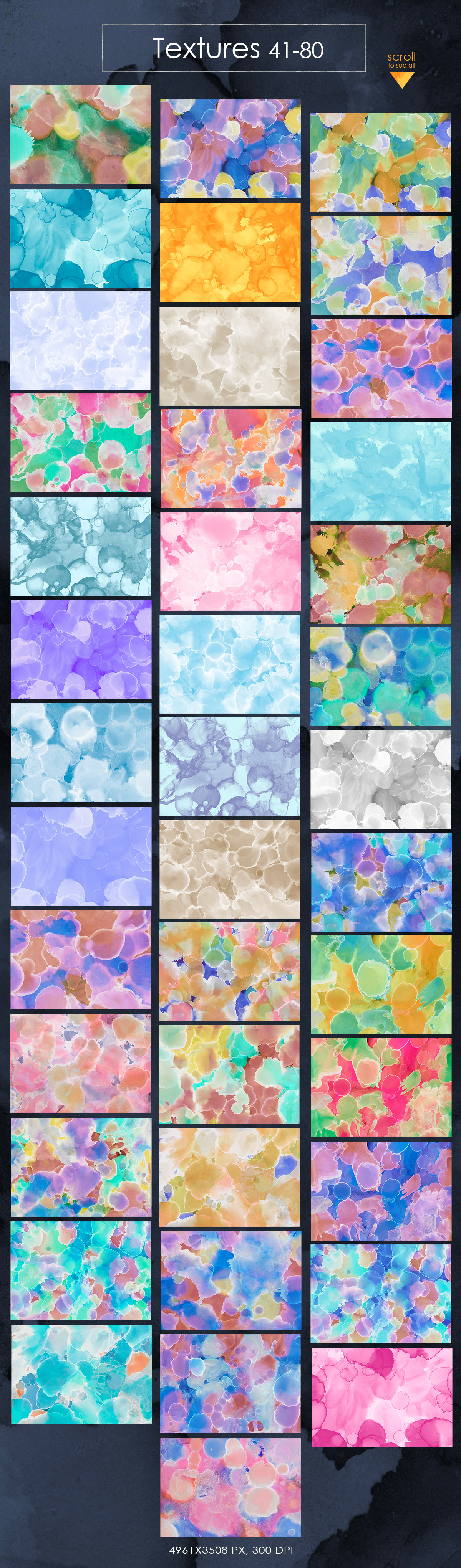 80 Splash Ink Textures 80 Splash Ink Textures