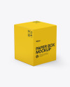 Paper Box Mockup