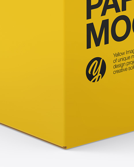 Paper Box Mockup