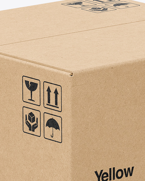 Kraft Box Mockup