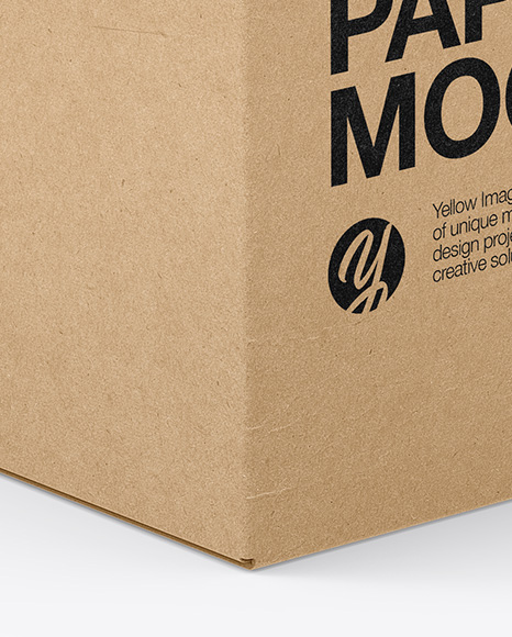 Kraft Box Mockup