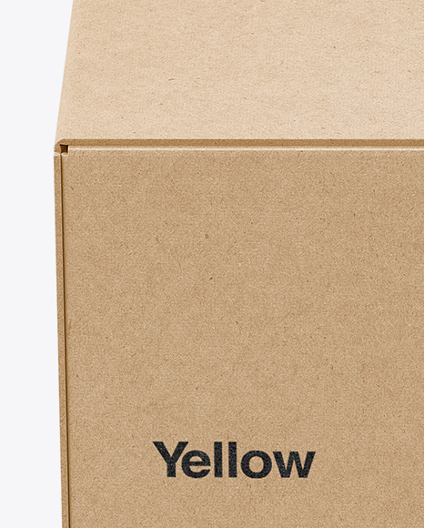 Kraft Box Mockup