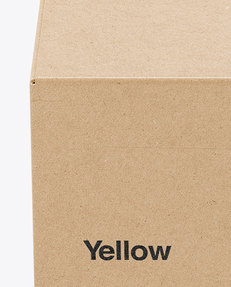 Kraft Box Mockup Kraft Box Mockup