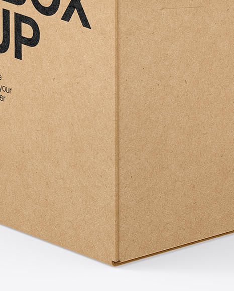 Kraft Box Mockup