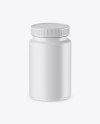 Matte Plastic Jar Mockup