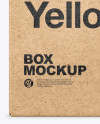 Kraft Paper Box Mockup