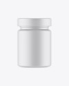 Matte Plastic Jar Mockup