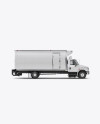 Box Truck Mockup - Side View