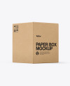 Kraft Box Mockup Kraft Box Mockup