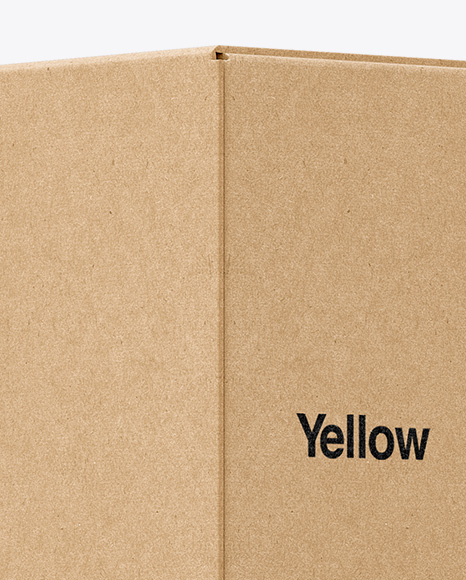 Kraft Box Mockup Kraft Box Mockup