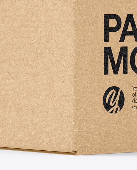 Kraft Box Mockup