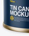 Tin Can Mockup