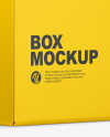 Paper Box Mockup