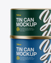 Four Cans Mockup