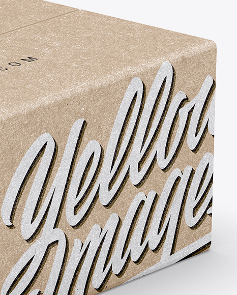 Kraft Box Mockup Kraft Box Mockup