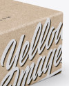 Kraft Box Mockup Kraft Box Mockup