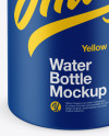 Matte Wide-Mouth Water Bottle Mockup