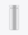 Glossy Plastic Jar Mockup