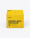 Paper Box Mockup