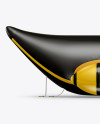 Matte Banana Boat Mockup - Side View