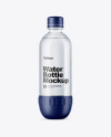 Clear PET Water Bottle Mockup