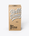 Kraft Paper Box Mockup