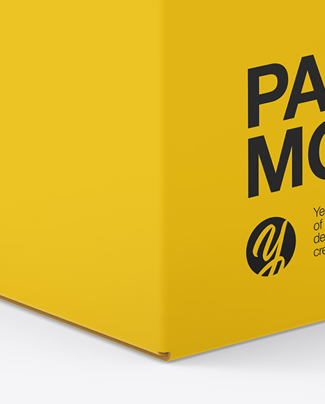 Paper Box Mockup