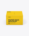 Paper Box Mockup