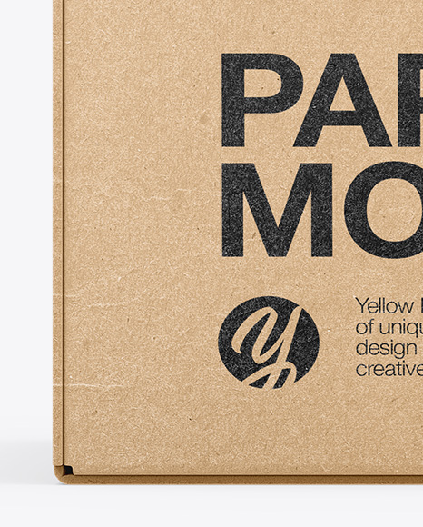 Kraft Box Mockup