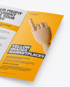 Two Matte Brochures Mockup