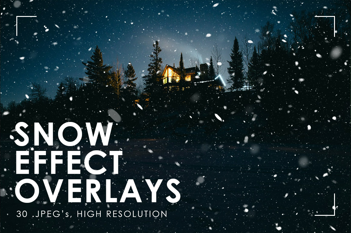 Snow Effect Overlays