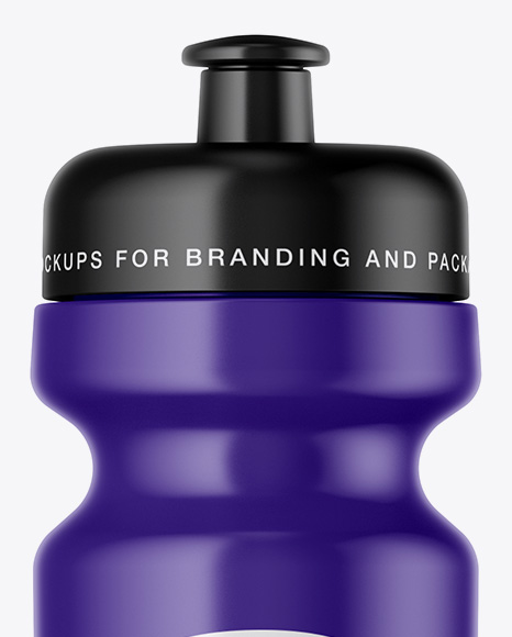 Matte Sport Bottle Mockup