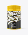 Glossy Plastic Jar Mockup Glossy Plastic Jar Mockup