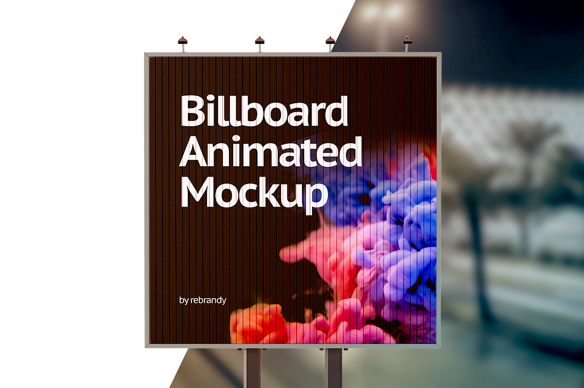 Billboard Animated Mockup