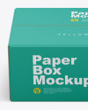 Paper Box Mockup