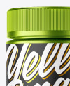 Metallized Plastic Jar Mockup Metallized Plastic Jar Mockup