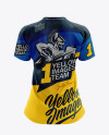 Women’s MTB Trail Jersey mockup (Back View)