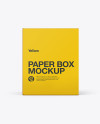 Paper Box Mockup