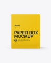 Paper Box Mockup