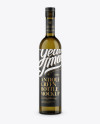 Antique Green Glass Liquor Bottle Mockup Antique Green Glass Liquor Bottle Mockup