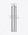 Aluminum Spray With Clear Cap Mockup