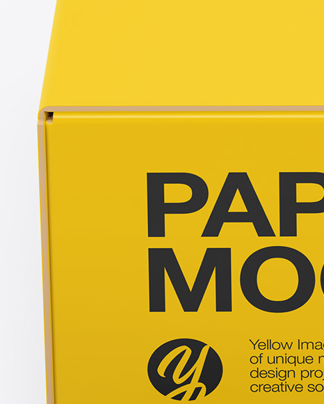 Paper Box Mockup